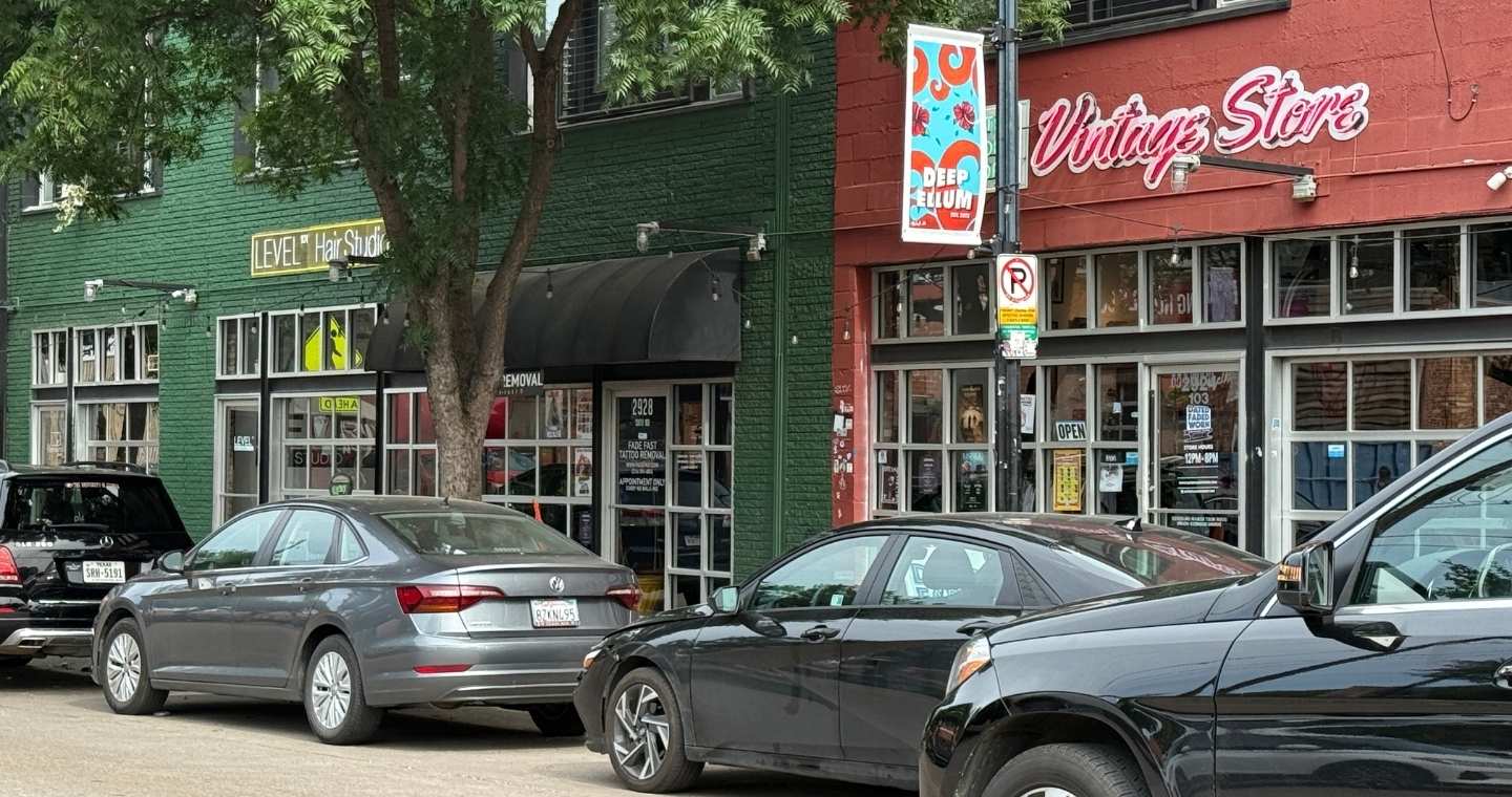 A vintage store in Deep Ellum, Dallas, Texas