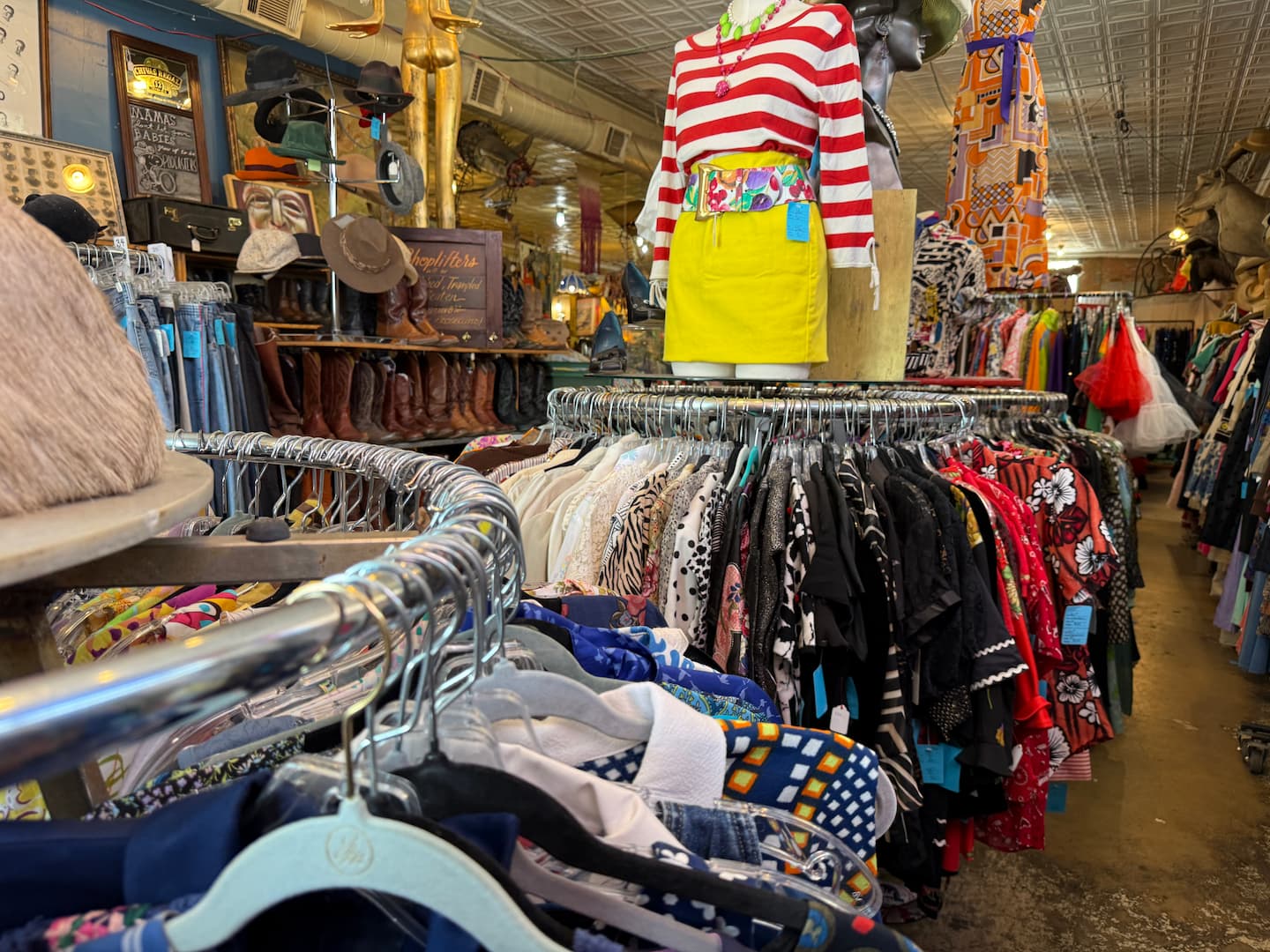 Vintage shopping in Dallas