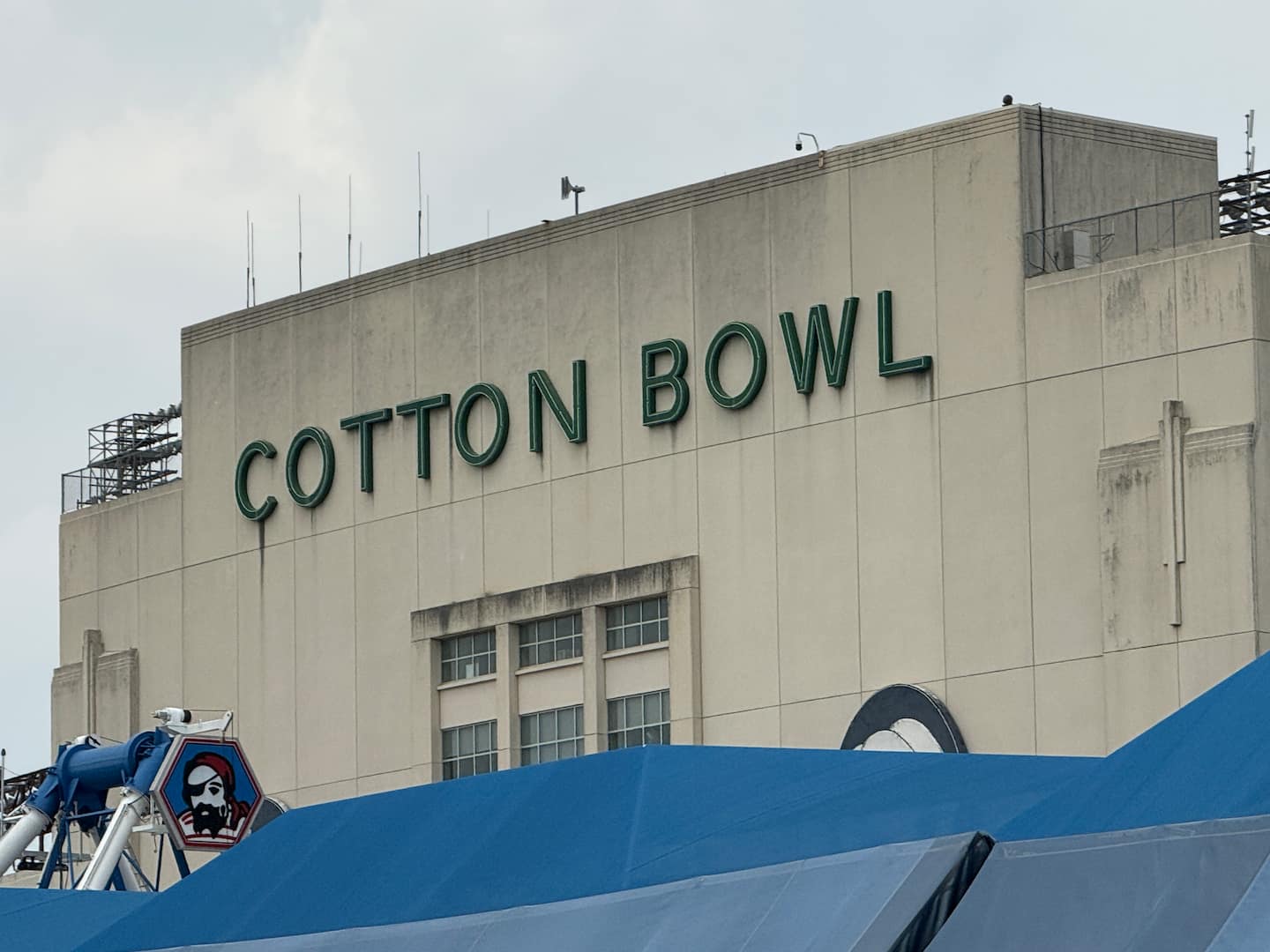 Cotton Bowl Stadium in Fair Park in Dallas
